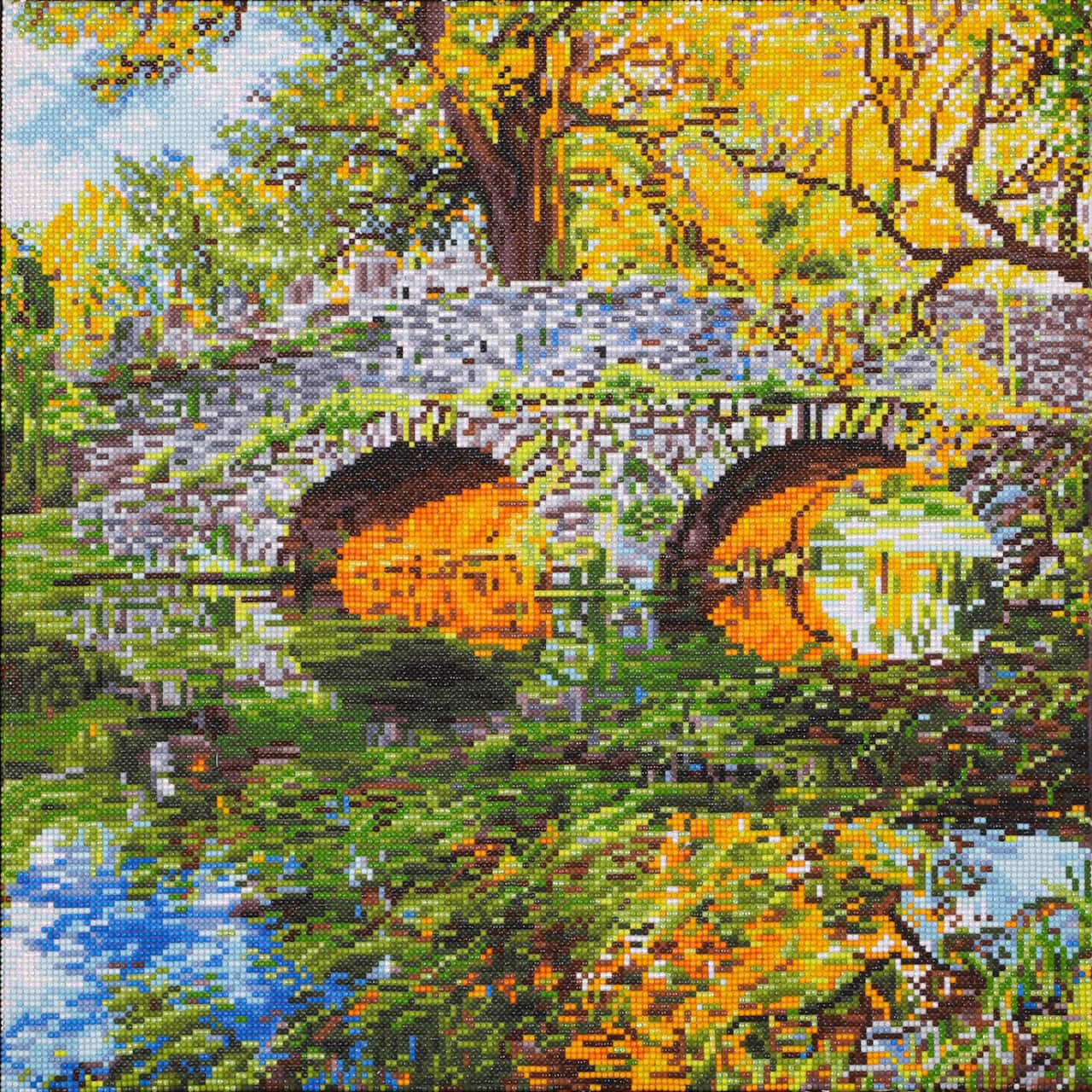 Diamond Dotz® Advanced Country Bridge Diamond Painting Kit